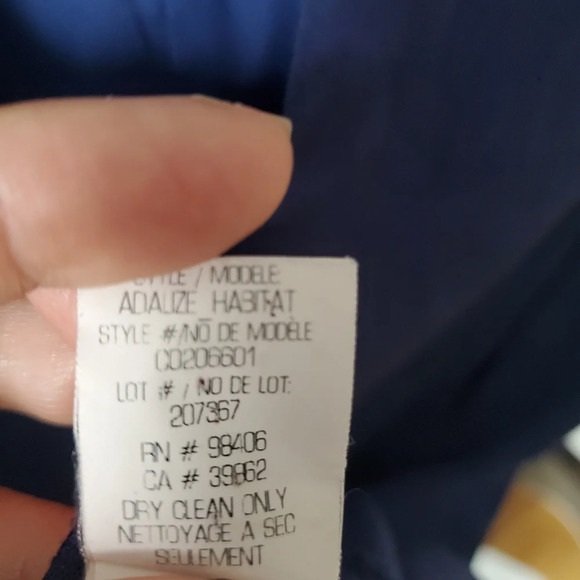 Theory blue vneck sleeveless sheath dress with pockets size 4! - Picture 11 of 12